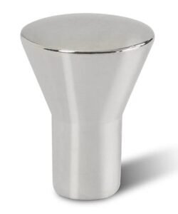 Bouton de Meuble « Contemporain » – Chrome – ⌀ 16mm (Lot de 2)