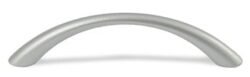 Poignée de Meuble – 96mm d&rsquo;Entraxe – Nickel Mat Brossé (Lot de 2)