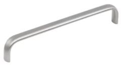 Poignée de Meuble « Contemporain » – 160mm d&rsquo;Entraxe – Inox (Lot de 2)