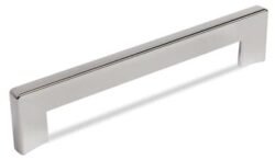 Poignée de Meuble « Design » – 160mm d&rsquo;Entraxe – Chrome Brillant Poli (Lot de 2)