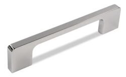 Poignée de Meuble – 128mm d&rsquo;Entraxe – Chrome (Lot de 2)