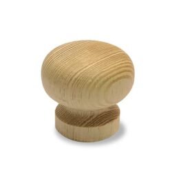 Bouton de Meuble – Bois Brut – ⌀ 42mm (Lot de 2)