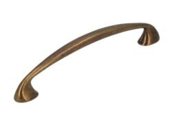 Poignée de Meuble « Vintage » – 96mm d&rsquo;Entraxe – Laiton Vieilli (Lot de 2)