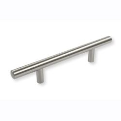 Poignée de Meuble « Minimaliste » – 96mm d&rsquo;Entraxe – Nickel (Lot de 2)