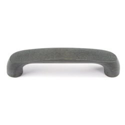 Poignée de Meuble – 96mm d&rsquo;Entraxe – Bois Noir Délavé (Lot de 2)