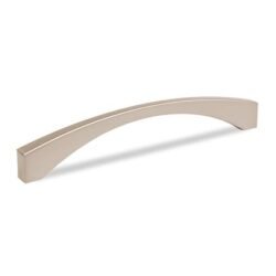 Poignée de Meuble « Contemporain » – 160mm d&rsquo;Entraxe – Nickel Brossé (Lot de 2)