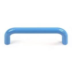 Poignée de Meuble – 96mm d&rsquo;Entraxe – Bleu (Lot de 4)