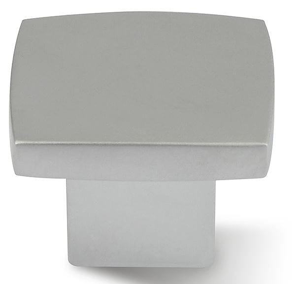 Bouton de Meuble - Chrome Mat - 26x26mm (Lot de 2)