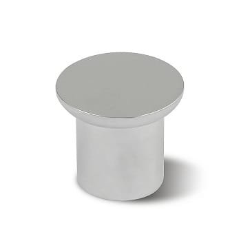 Bouton de Meuble - Chrome Mat - ⌀ 24mm (Lot de 2)