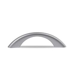 Poignée de Meuble – 64mm d&rsquo;Entraxe – Aluminium (Lot de 2)