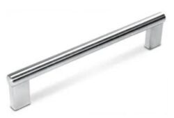 Poignée de Meuble – 96mm d&rsquo;Entraxe – Inox (Lot de 2)