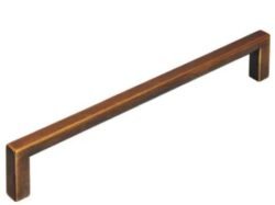 Poignée de Meuble – 160mm d&rsquo;Entraxe – Laiton Noir Brossé (Lot de 2)