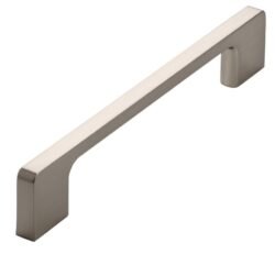 Poignée de Meuble – 160mm d&rsquo;Entraxe – Nickel Mat Brossé (Lot de 2)