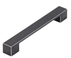Poignée de Meuble « Chic »  – 160mm d&rsquo;Entraxe – Noir (Lot de 2)